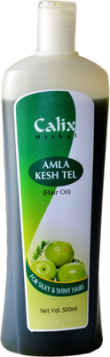 Calix Herbal Amla Kesh Tel Hair Oil for Hair Growth, Retention and Nourishment Hair Oil(500 ml)
Calix Herbal Amla Kesh Tel Hair Oil for Hair Growth, Retention and Nourishment Hair Oil(500 ml)