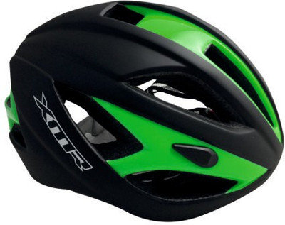 XMR Road Semi Aero 1.0 Cycling Helmet(Black, Green