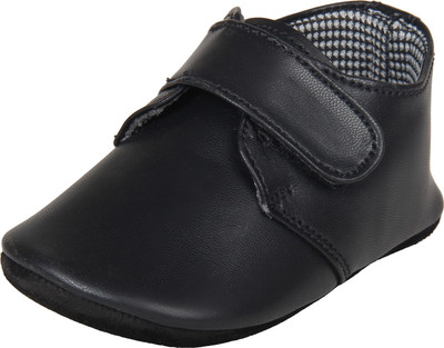 Beanz Boys Velcro Casual Boots(Black