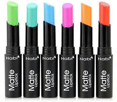 Generic Pc Nabi Cosmetics Professional Matte Lipstick Neon Colors(Neon)
Generic Pc Nabi Cosmetics Professional Matte Lipstick Neon Colors(Neon)