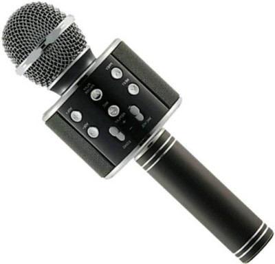 Microphones new WS-858 Wireless Handheld Bluetooth Mic with Speaker (Bluetooth Speaker) Audio Recording and Karaoke Feature Microphone Handheld (Black) Microphone(Black)
Microphones new WS-858 Wireless Handheld Bluetooth Mic with Speaker (Bluetooth Speaker) Audio Recording and Karaoke Feature Microphone Handheld (Black) Microphone(Black)