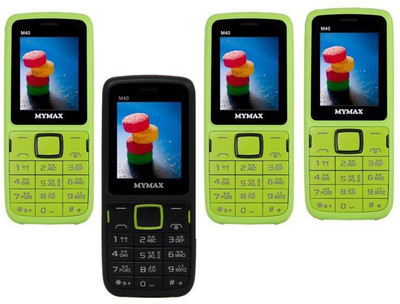 Mymax M40 Combo of Four Mobiles(Green&Black$$Black&Green$$Green&Black$$Green&Black)
Mymax M40 Combo of Four Mobiles(Green&Black$$Black&Green$$Green&Black$$Green&Black)