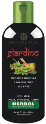 Continent Spice Giardino Repair & Nourish Shampoo/Cleanser (SLS & Paraben Free)- CS682005(210 ml)
Continent Spice Giardino Repair & Nourish Shampoo/Cleanser (SLS & Paraben Free)- CS682005(210 ml)