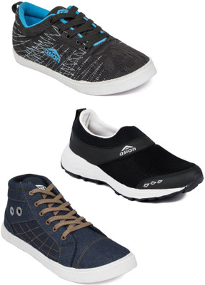 Asian Walking Shoes,Gym Shoes,Loafers,Casual Shoes,Canvas Shoes,Sports Shoes,Men Combo Casuals For Men(Multicolor
Asian Walking Shoes,Gym Shoes,Loafers,Casual Shoes,Canvas Shoes,Sports Shoes,Men Combo Casuals For Men(Multicolor