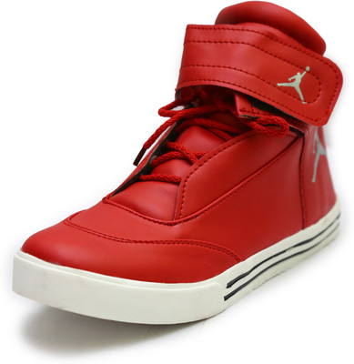 FITRIGHT Sneakers For Men(Red, Red-white