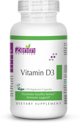 Zenith Nutrition Vitamin D3(120 No)