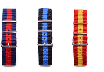 Watch Me Make Your Own Watch By Watch Me- NATO Multicolored Straps (ONLY Straps)-MYOW COLLECTION (All Straps in this collection-22 mm except Black Strap-20 mm,Military Strap -20 mm) myow-bu-r-bk-bu-spain 22 mm Nato Nylon Stylish trendy Strap Combos Watch
Watch Me Make Your Own Watch By Watch Me- NATO Multicolored Straps (ONLY Straps)-MYOW COLLECTION (All Straps in this collection-22 mm except Black Strap-20 mm,Military Strap -20 mm) myow-bu-r-bk-bu-spain 22 mm Nato Nylon Stylish trendy Strap Combos Watch