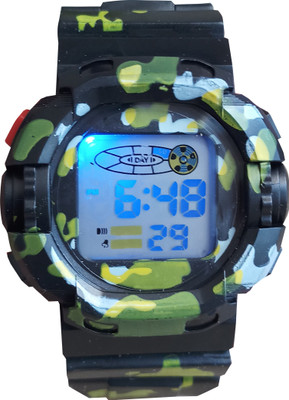 SS Traders -Black Sports watch with Lights,Alaram etc for kids - Good gifting Item Watch - For Boys & Girls
SS Traders -Black Sports watch with Lights,Alaram etc for kids - Good gifting Item Watch - For Boys & Girls