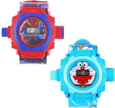 Fashion Gateway Spiderman and Doramon Digital Projector kids watch_222 (Best for Brithday gift and kids gift) Watch - For Boys & Girls
Fashion Gateway Spiderman and Doramon Digital Projector kids watch_222 (Best for Brithday gift and kids gift) Watch - For Boys & Girls
