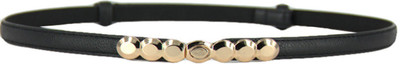 BLINGG Women Black Synthetic Belt
