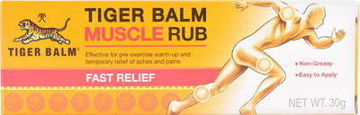 Tiger Balm Muscle Rub, Fast Relief - 30g Balm(30 g)