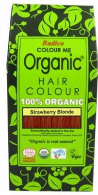 RADICO 100% ORGANIC STRAWBERRY BLONDE HAIR COLOR Hair Color(STRAWBERRY)
