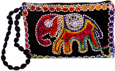 Bagaholics Ethnic Embroidered Animal Print Multipurpose Pouch Traditional Mobile Pouch Pencil Pouch Ladies Purse Gift For Women Pouch(Black)
Bagaholics Ethnic Embroidered Animal Print Multipurpose Pouch Traditional Mobile Pouch Pencil Pouch Ladies Purse Gift For Women Pouch(Black)