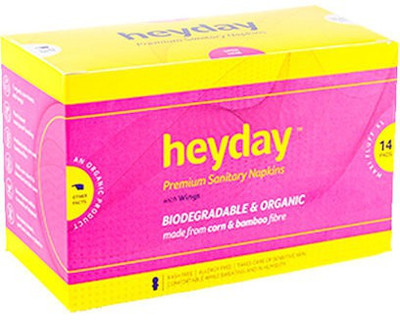HEYDAY MAXI FLUFF XL 14 PACK PREMIUM BIODEGRADABLE SANITARY PADS Sanitary Pad(Pack of 14)
HEYDAY MAXI FLUFF XL 14 PACK PREMIUM BIODEGRADABLE SANITARY PADS Sanitary Pad(Pack of 14)