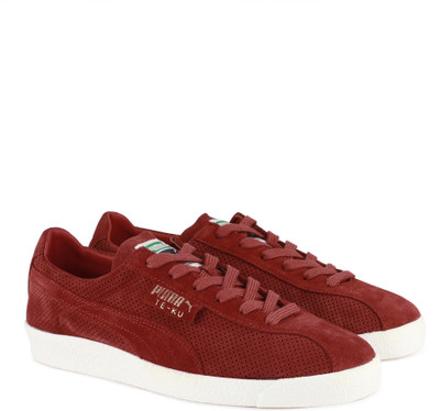 Puma Te-Ku Summer Sneakers For Men(Red, Red dahlia-puma white