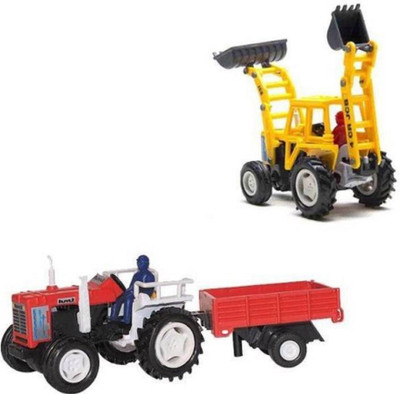 Z A Enterprises Vehicle Construction - set of 2 (Multicolor)(Multicolor)