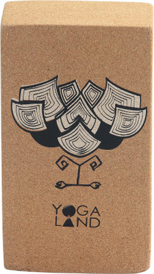Yoga Land Lotus - Natural Cork - 9" x 5" x 3" Anti-Microbial Yoga Blocks(Brown Pack of 1)
Yoga Land Lotus - Natural Cork - 9" x 5" x 3" Anti-Microbial Yoga Blocks(Brown Pack of 1)