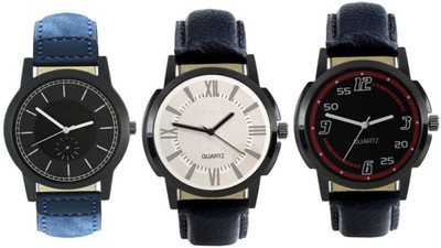 CelAura 416-418-423 Multicolour Analog Round Dial Stylish Men's Combo Watches Watch - For Men
CelAura 416-418-423 Multicolour Analog Round Dial Stylish Men's Combo Watches Watch - For Men