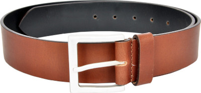 Allen Cooper Men Formal Tan Genuine Leather Belt