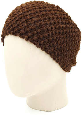 Magic Needles Handmade Womens Head Band(Brown)
