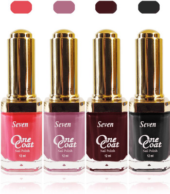 Seven one coat velvet matte nail polish exclusive color range set of 4 black l purple maroon pink
Seven one coat velvet matte nail polish exclusive color range set of 4 black l purple maroon pink