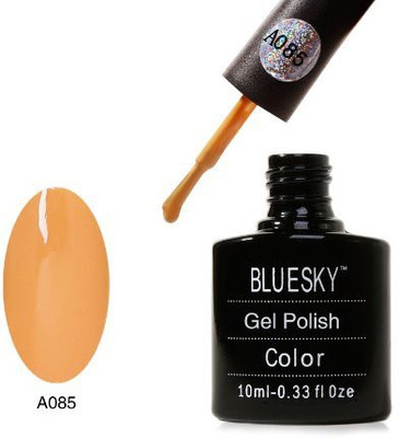 Blue Sky New A Range A85 Uv Soak Off Nail Polish Gel Orange