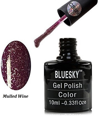 Blue Sky UvLed Gel Nail Polish Mulled Wine Maroon