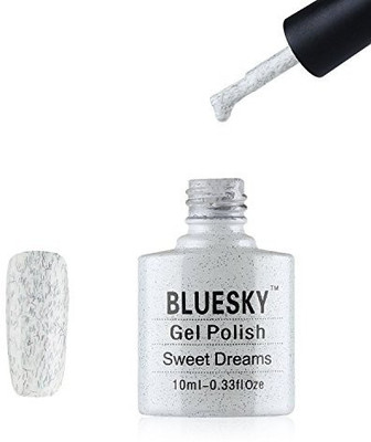 Blue Sky UvLed Gel Soak Off Nail Polish Sweet Dreams Silver