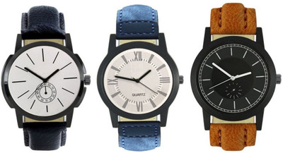 DelMen DMS14 Multicolour Analog Round Dial Stylish Men's Combo Watches Watch - For Men
DelMen DMS14 Multicolour Analog Round Dial Stylish Men's Combo Watches Watch - For Men