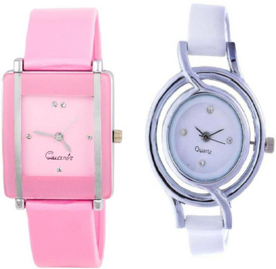 FabSale Best New Designer MultiColor PU Strap Stylish Attractive Round::Square MultiColor Dial (Pack Of 2) Latest Analog Wrist Watch - For Girls
FabSale Best New Designer MultiColor PU Strap Stylish Attractive Round::Square MultiColor Dial (Pack Of 2) Latest Analog Wrist Watch - For Girls