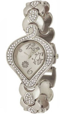 FabSale Best New Designer Silver Metal Strap Stylish Attractive Oval Silver Dial Latest Analog Wrist Watch - For Women
FabSale Best New Designer Silver Metal Strap Stylish Attractive Oval Silver Dial Latest Analog Wrist Watch - For Women