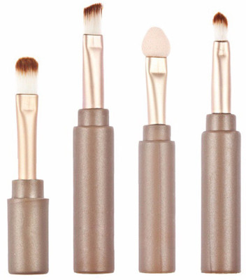 MITENO 4 in 1Multi-function folding makeup brush(Pack of 4)