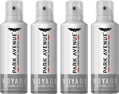 Park Avenue VOYAGE DEODORANT SPRAY 140 ML Deodorant Spray - For Men & Women(140 ml, Pack of 4)
Park Avenue VOYAGE DEODORANT SPRAY 140 ML Deodorant Spray - For Men & Women(140 ml, Pack of 4)