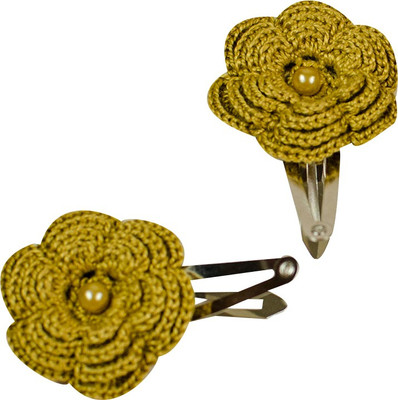LA Riyo Crochet Handmade Clip 859 Hair Clip(Green)