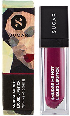 Sugar Smudge Me Not Liquid Lipstick(Shade No.- 09 Suave Mauve (Mauve))
Sugar Smudge Me Not Liquid Lipstick(Shade No.- 09 Suave Mauve (Mauve))