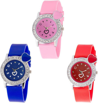 OpenDeal Stylish New Heart Diamond Stuneded Combo Watch For Girls & Women OD-81-29 Watch - For Girls
OpenDeal Stylish New Heart Diamond Stuneded Combo Watch For Girls & Women OD-81-29 Watch - For Girls