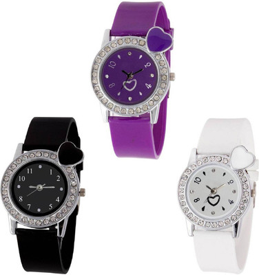OpenDeal Stylish New Heart Diamond Stuneded Combo Watch For Girls & Women OD-81-22 Watch - For Girls
OpenDeal Stylish New Heart Diamond Stuneded Combo Watch For Girls & Women OD-81-22 Watch - For Girls