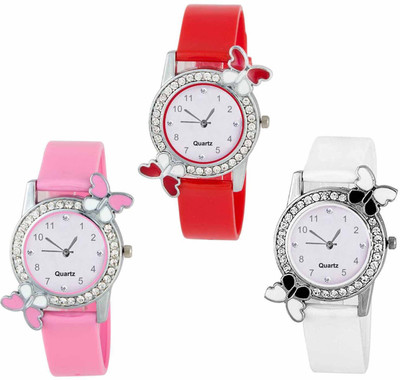 OpenDeal New Butterfly Colourful Stylish Combo Watch For Girls & Women W-O35 Watch - For Girls
OpenDeal New Butterfly Colourful Stylish Combo Watch For Girls & Women W-O35 Watch - For Girls