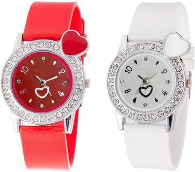 OpenDeal Stylish New Heart Diamond Stuneded Combo Watch For Girls & Women OD-81-15 Watch - For Girls
OpenDeal Stylish New Heart Diamond Stuneded Combo Watch For Girls & Women OD-81-15 Watch - For Girls