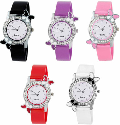 OpenDeal New Butterfly Colourful Stylish Combo Watch For Girls & Women W-O55 Watch - For Girls
OpenDeal New Butterfly Colourful Stylish Combo Watch For Girls & Women W-O55 Watch - For Girls