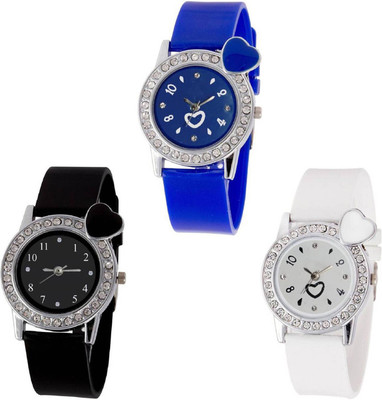 OpenDeal Stylish New Heart Diamond Stuneded Combo Watch For Girls & Women OD-81-19 Watch - For Girls
OpenDeal Stylish New Heart Diamond Stuneded Combo Watch For Girls & Women OD-81-19 Watch - For Girls
