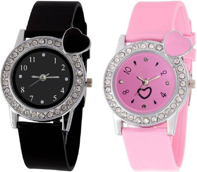 OpenDeal Stylish New Heart Diamond Stuneded Combo Watch For Girls & Women OD-81-3 Watch - For Girls
OpenDeal Stylish New Heart Diamond Stuneded Combo Watch For Girls & Women OD-81-3 Watch - For Girls