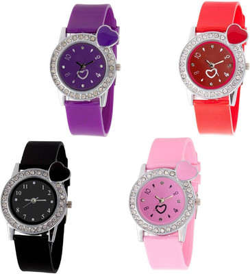 OpenDeal Stylish New Heart Diamond Stuneded Combo Watch For Girls & Women OD-81-42 Watch - For Girls
OpenDeal Stylish New Heart Diamond Stuneded Combo Watch For Girls & Women OD-81-42 Watch - For Girls