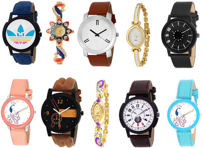 Keepkart Exclusive Designer Rich ~ LOOK Combo Sett Of 10 For Couple And Boys And Girls Watch - For Men & Women
Keepkart Exclusive Designer Rich ~ LOOK Combo Sett Of 10 For Couple And Boys And Girls Watch - For Men & Women