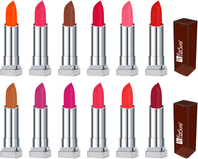 Forsure MATTE long lasting lipstick(orange, sweet red, coffee, indian red, peach, orange, nude, purple, RANI, hot red, hot orange, maroon, 48 g)
Forsure MATTE long lasting lipstick(orange, sweet red, coffee, indian red, peach, orange, nude, purple, RANI, hot red, hot orange, maroon, 48 g)