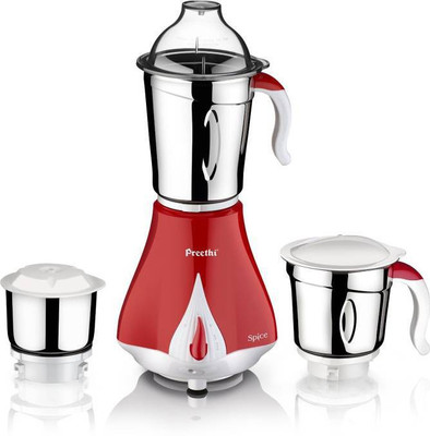 Preethi Pre_mix_573 750 W Mixer Grinder(Red, 3 Jars)
Preethi Pre_mix_573 750 W Mixer Grinder(Red, 3 Jars)