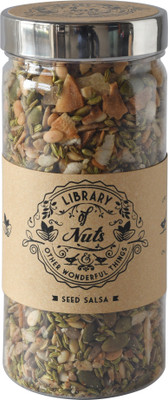 Library of Nuts Seed Salsa Assorted Digestive Mouth Freshner ( 200 Gms ) Assorted Nuts(200 g, Plastic Bottle)
Library of Nuts Seed Salsa Assorted Digestive Mouth Freshner ( 200 Gms ) Assorted Nuts(200 g, Plastic Bottle)
