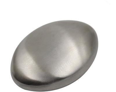 eShop24x7 Pack of 1 - Oval Shape Stainless Steel Hand Magic Kitchen Soap Bar Eliminating Garlic / Onion / Fish Smell Odour(25 g)
eShop24x7 Pack of 1 - Oval Shape Stainless Steel Hand Magic Kitchen Soap Bar Eliminating Garlic / Onion / Fish Smell Odour(25 g)