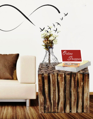 Onlineshoppee Living & Bedroom Stool(Brown)