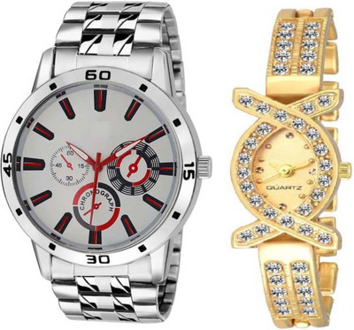 FabSale Best New Designer MultiColor Strap Stylish Attractive Round::Oval MultiColor Dial Latest Analog Wrist Watch - For Couple
FabSale Best New Designer MultiColor Strap Stylish Attractive Round::Oval MultiColor Dial Latest Analog Wrist Watch - For Couple